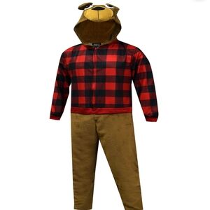 Briefly Stated Adult Bear Suit NWT